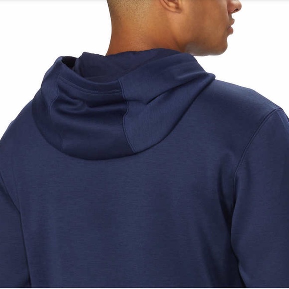 Fila Men’s Performance Sweatshirt Activewear Hoodie Size XXL 2XL Navy Blue NWT - Picture 5 of 16